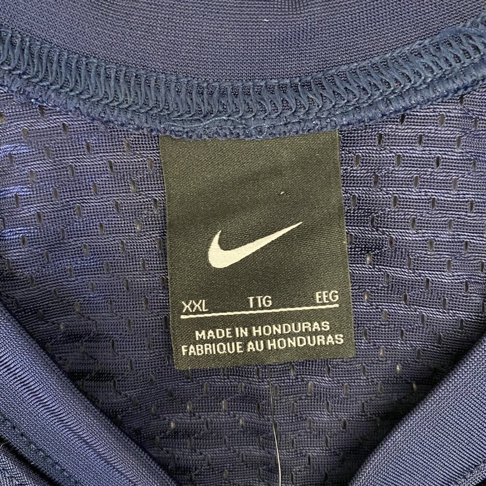 Nike Football Practice Jersey Blue 908739 - 419 Boy’s Size 2XL - XXL - NWT $50 - Picture 5 of 12